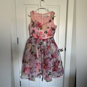 Amelia floral dress JessaKae XS altered to size MEDIUM